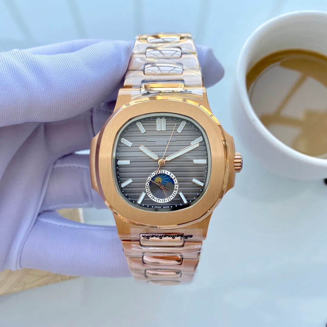【Foreign Trade Import】💰1720! Patek Philippe (extremely noble and wise work) Parrot Many products - hot styles are coming🔥🔥Latest models💪 [Type]: Exquisite men's watch (more excellent) Best design [Strap]: 316L stainless steel strap (more comfortable) real men wear [Movement]: Top mechanical movement (stable) [Material]: Mineral super mirror (more wear-resistant) Smart style, thick and strong, special design Returning with great reputation. Size: 43mm in diameter and 13mm thick. Smart launch! Welcome to reprint!
